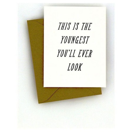 OH HELLO FRIEND - Oh Hello Friend Youngest Mirror Greeting Card