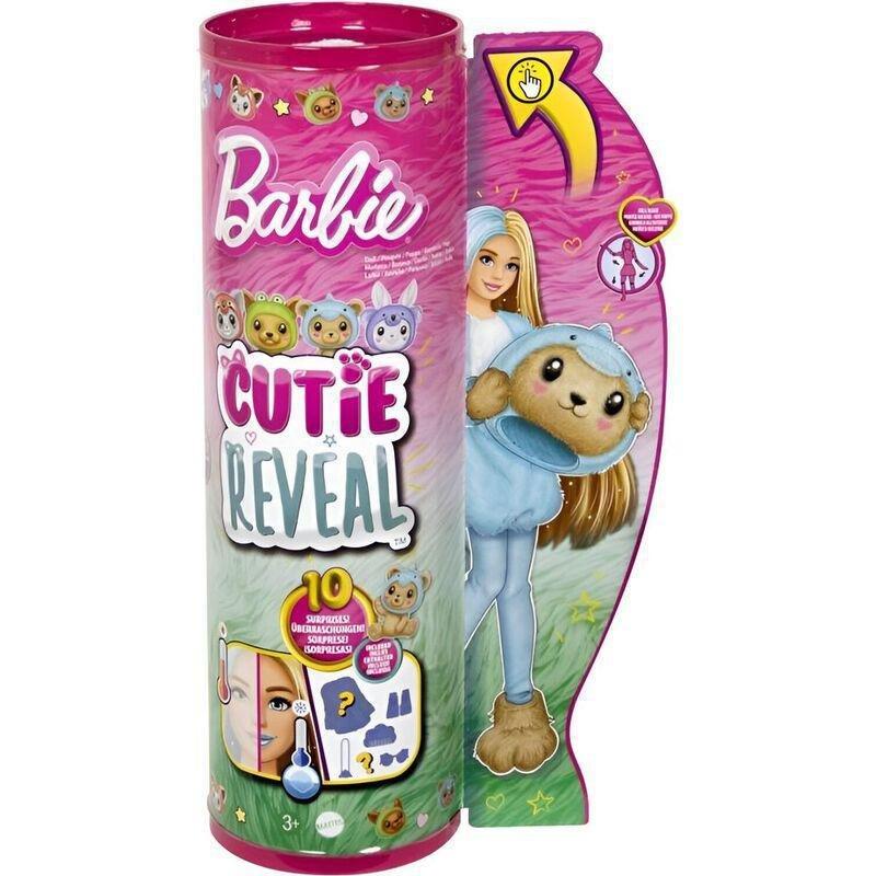 Barbie Cutie Reveal Barbie Costume Cuties Series Teddy Dolphin Doll HRK25, , large image number 0