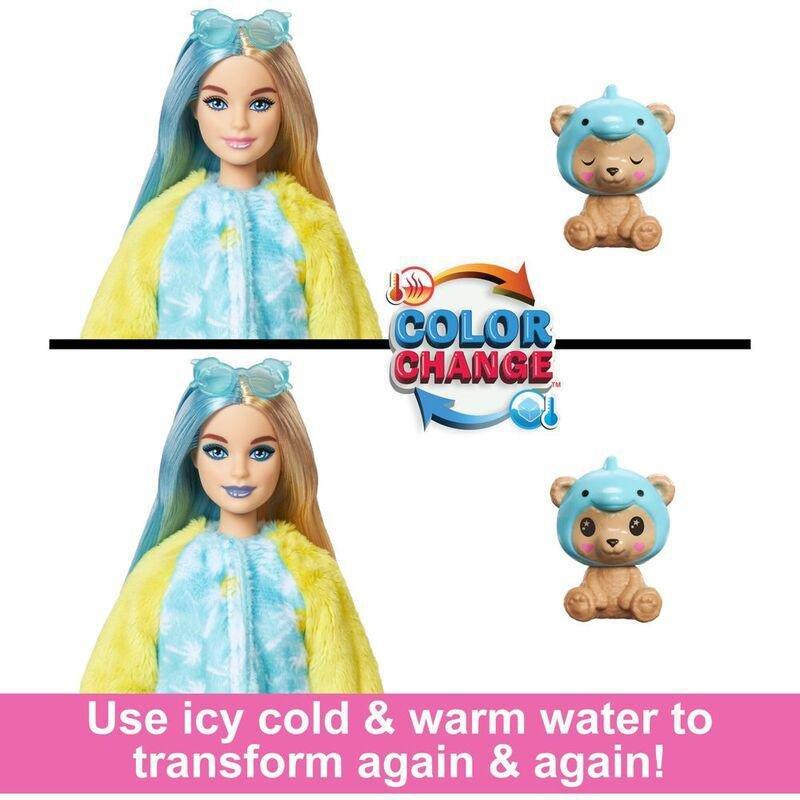Barbie Cutie Reveal Barbie Costume Cuties Series Teddy Dolphin Doll HRK25, , large image number 3