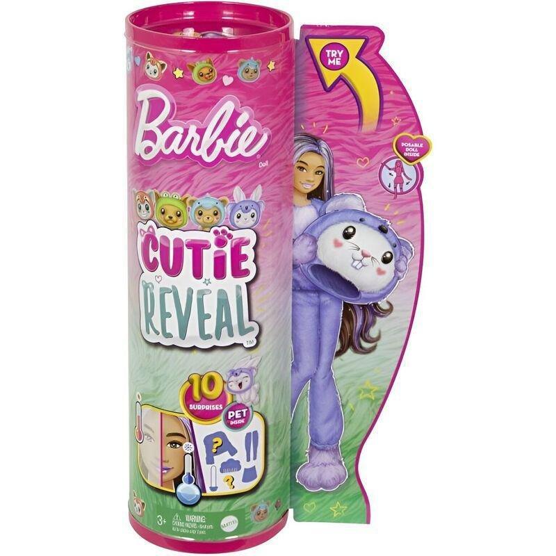 Barbie Cutie Reveal Barbie Costume Cuties Series Bunny In Koala Doll HRK26, , medium