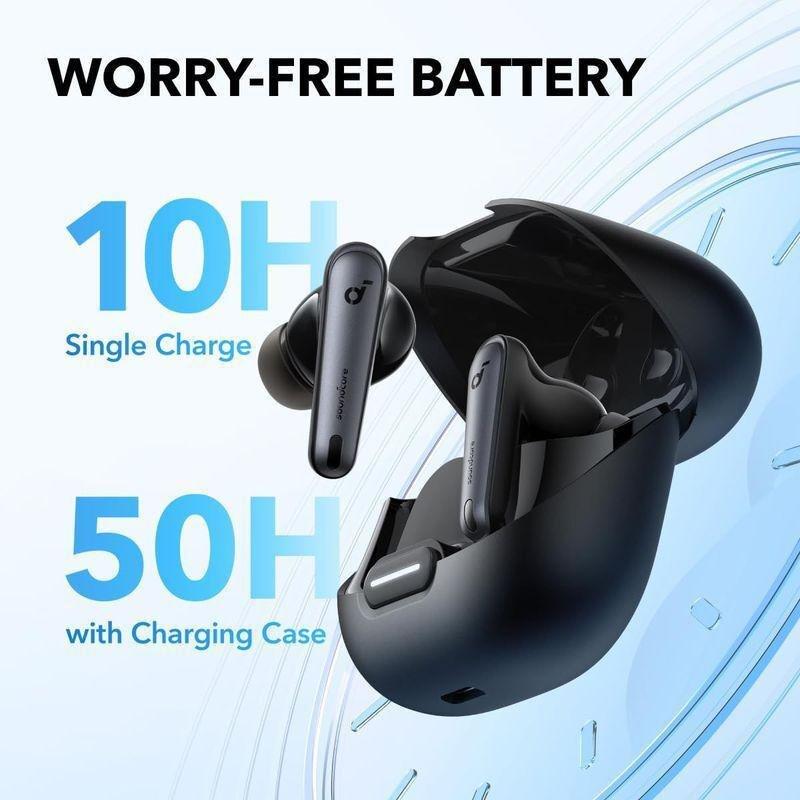 Soundcore Liberty 4 NC True Wireless Earbuds - Black, , large image number 1