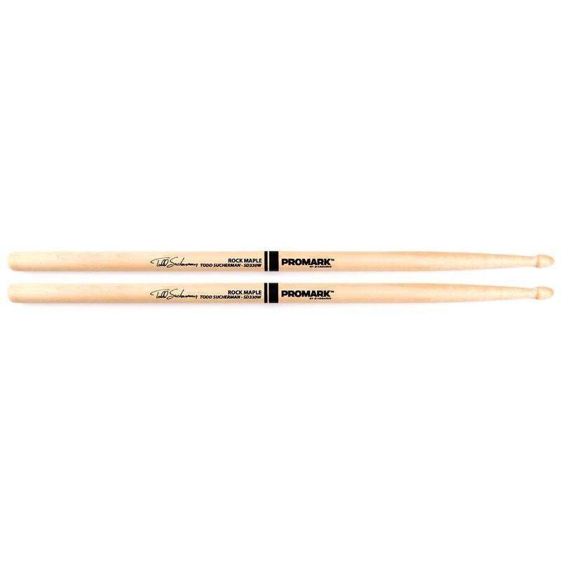 Promark Drumsticks Maple SD330 Todd Sucherman Wood Tip, , large image number 0