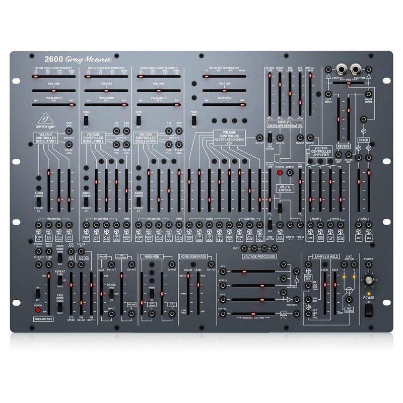 Behringer 2600 Gray Meanie Limited-Edition Analog Semi-modular Synthesizer, , large image number 0