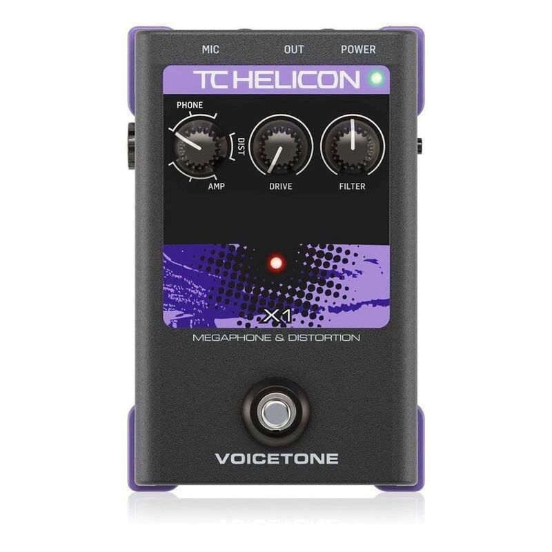 TC-Helicon VoiceTone X1 Megaphone and Distortion Vocal Effects, , large image number 0