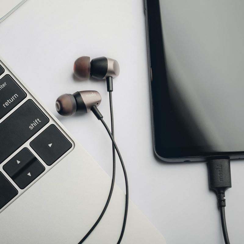 Moshi Mythro C Gunmetal Grey Earphones, , large image number 1