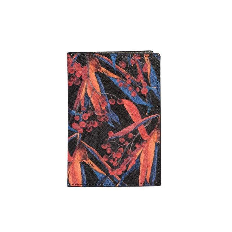 Fonfique Cradle Lily Black Gemma Passport Cover, , large image number 0