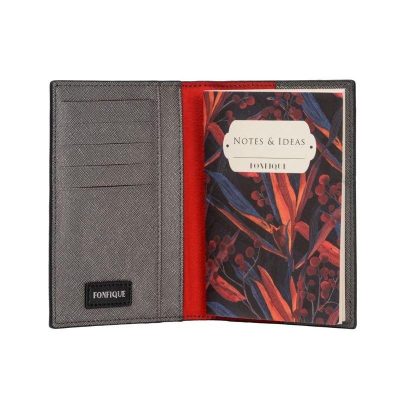 Fonfique Cradle Lily Black Gemma Passport Cover, , large image number 1