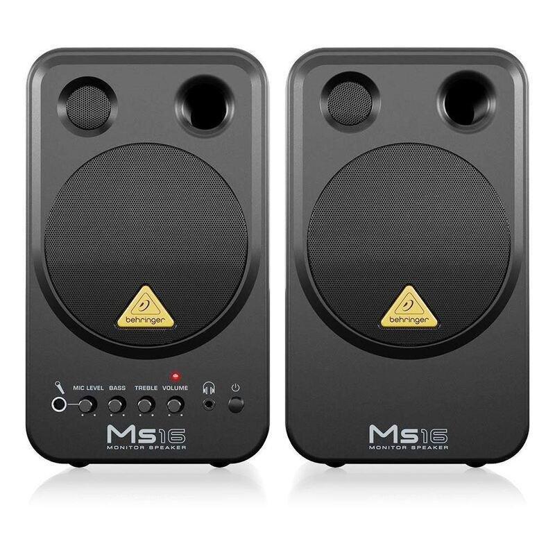 Behringer MS16 16-watt Powered Monitor System (Pair), , large image number 0