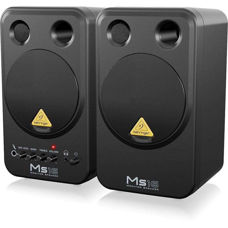 Behringer MS16 16-watt Powered Monitor System (Pair), , large image number 1