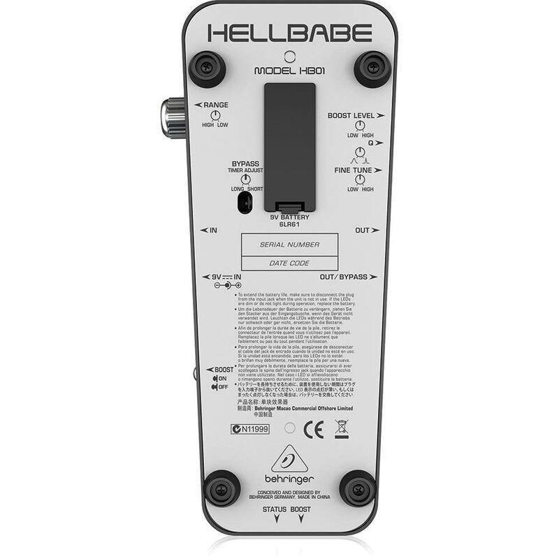 Behringer HB01 Hellbabe Optical Wah Pedal, , large image number 2