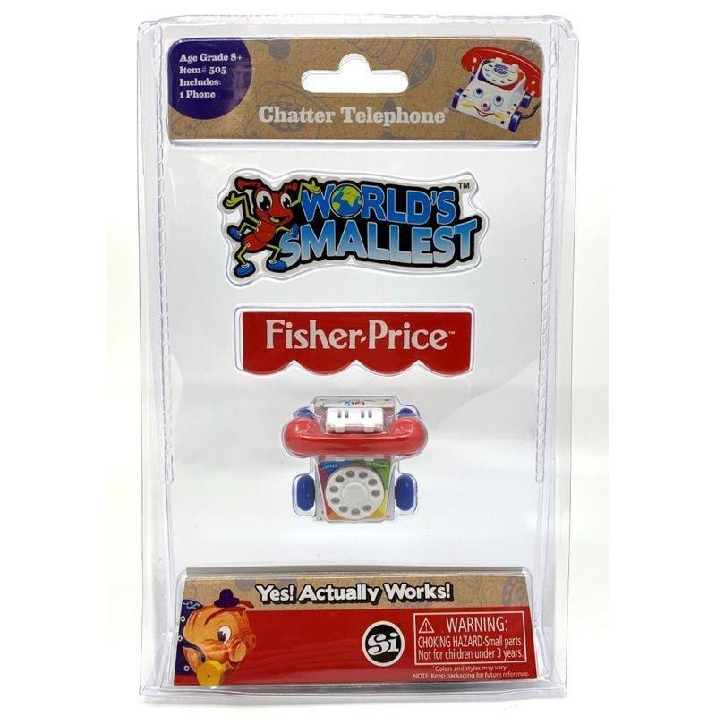Worlds Smallest Fisher Price Classic Chatter Phone, , large image number 0