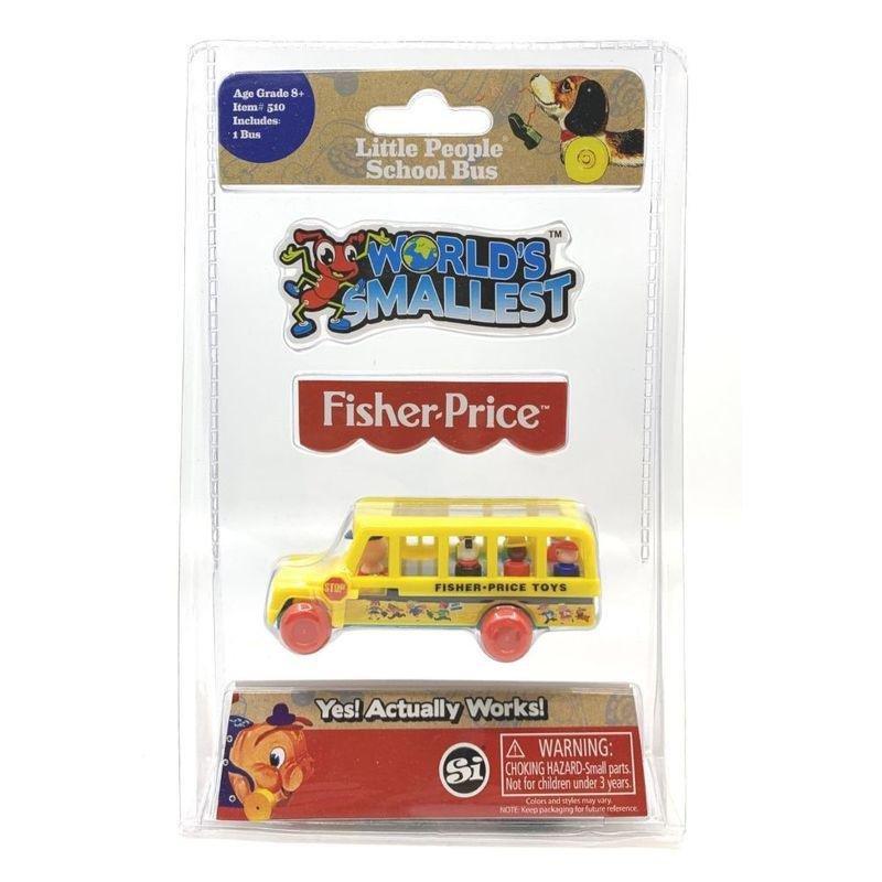 Worlds Smallest Fisher Price School Bus, , large image number 0