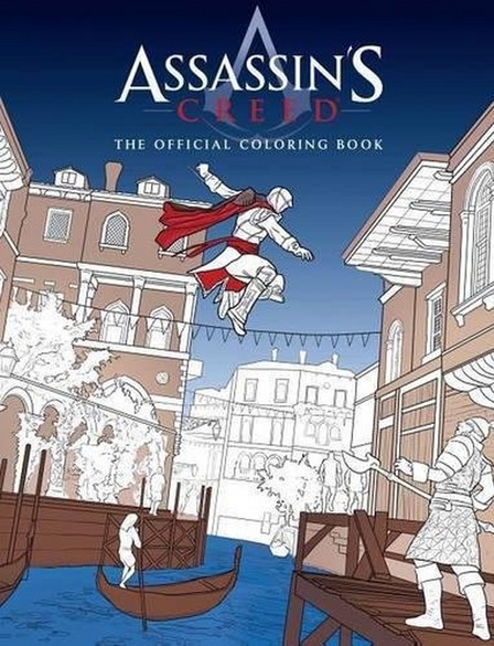 BONNIER BOOKS - Assassin's Creed The Official Coloring Book | Warner Brothers