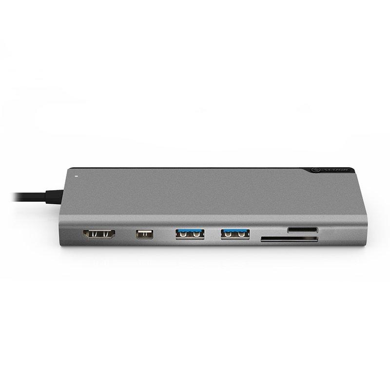 Alogic USB-C Dock Plus with Power Delivery Ultra Series Space Grey, , large image number 1