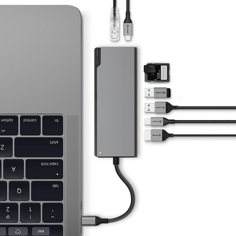 Alogic USB-C Dock Plus with Power Delivery Ultra Series Space Grey, , large image number 5