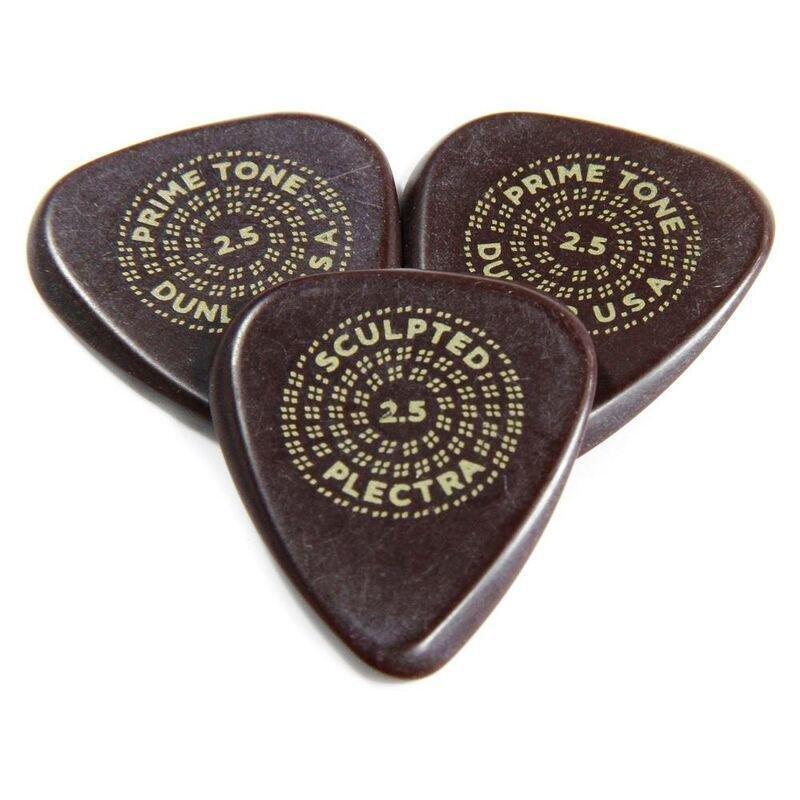 Jim Dunlop Primetone Standard Smooth Pick 2.0mm 3 Picks Per Pack, , large image number 0