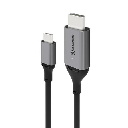 ALOGIC - Alogic USB-C M to HDMI M Cable Ultra Series 4K 60Hz 2m Space Grey