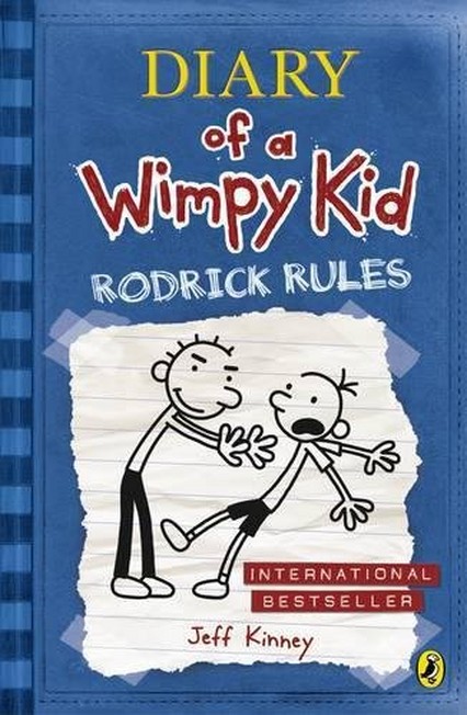 PENGUIN BOOKS UK - Diary of a Wimpy Kid Rodrick Rules (Diary of a Wimpy Kid Book 2) | Jeff Kinney