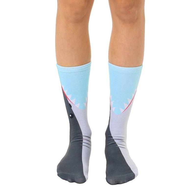 Living Royal Shark Crew Unisex Socks, , large image number 0