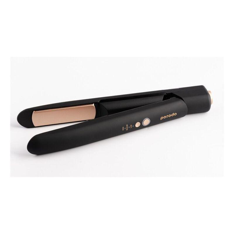 Porodo LifeStyle Wireless Rechargeable Hair Straightener - Black, , medium