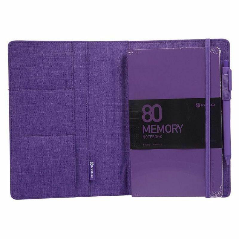 Kaco Memory II A5 Purple Notebook, , large image number 0