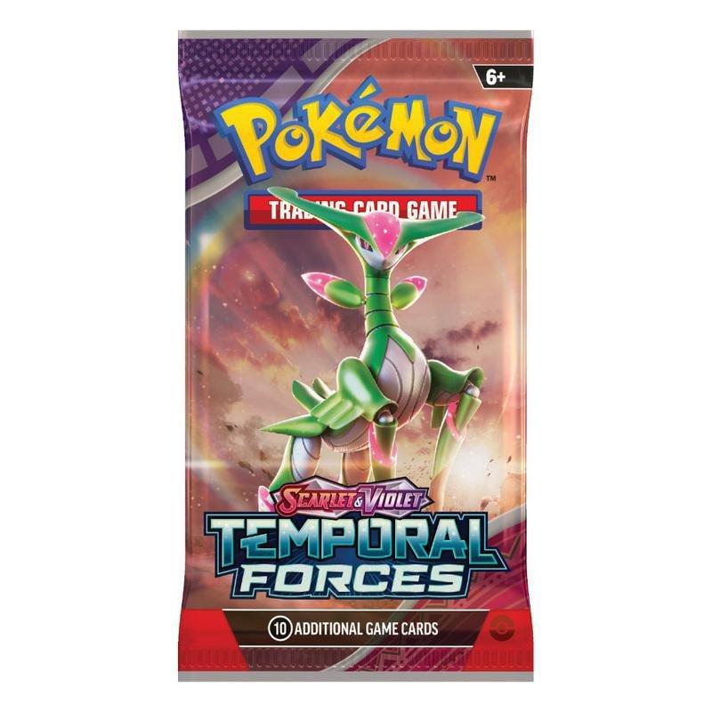 Pokemon TCG Scarlet & Violet 5 Temporal Forces Booster (1 Pack - 10 Cards), , large image number 3