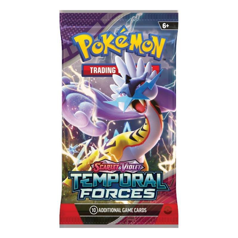 Pokemon TCG Scarlet & Violet 5 Temporal Forces Booster (1 Pack - 10 Cards), , large image number 4