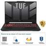 ASUS - ASUS TUF Gaming A15 (2023) FA507XI-LP018W Gaming Laptop AMD Ryzen 9-7940HS/16GB RAM/1TB SSD/NVIDIA GeForce RTX 4070 8GB /15.6-inch FHD(1920X1080)14...