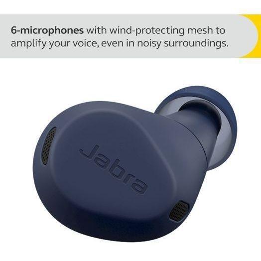 JABRA - Jabra Elite 8 Active True Wireless Earbuds - Navy Blue