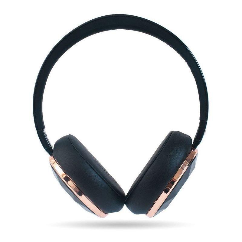 Kate Spade New York Rose Gold/Black Gem Wireless Headphones, , large image number 0