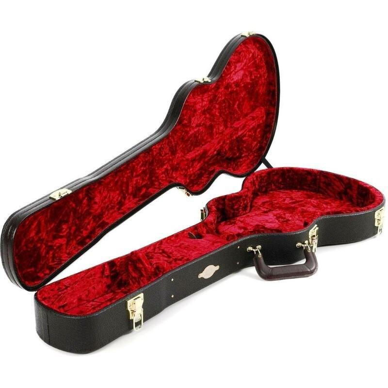 Taylor 86147 Deluxe T5z Acoustic Guitar Case - Brown, , large image number 1