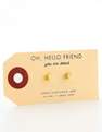 OH HELLO FRIEND - Oh Hello Friend Cube Gold Earrings