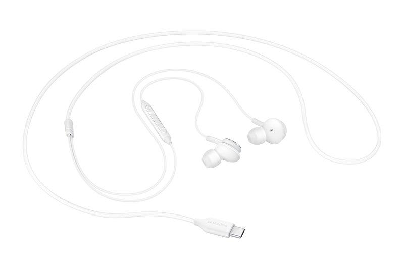 Sasmsung Type-C Basic Earphones White, , large image number 0