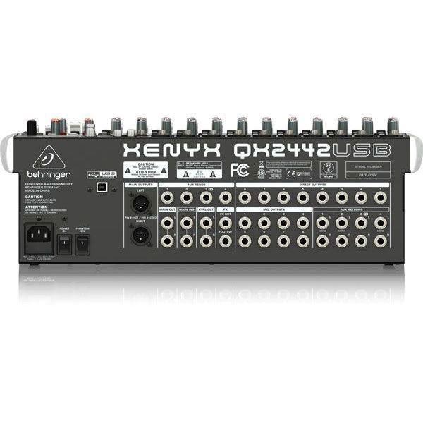 Behringer Premium 24-Input 4/2-Bus Mixer with XENYX Mic Preamps & Compressors / Klark Teknik Multi-FX Processor / Wireless Option and USB/Audio Int..., , large image number 1