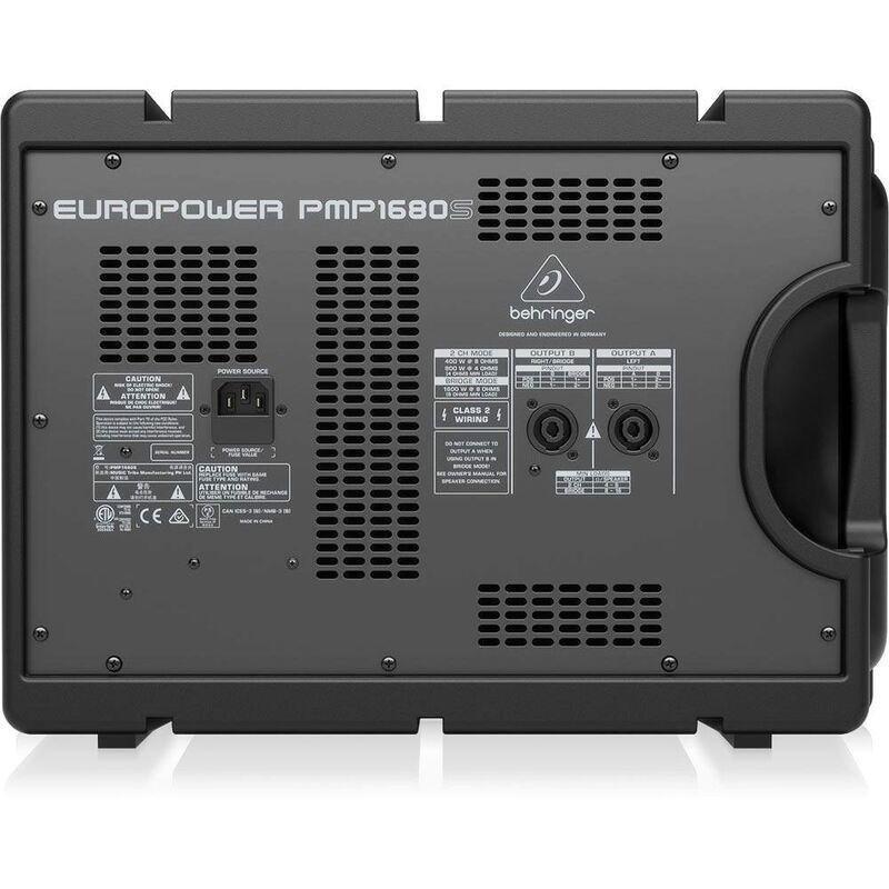 Behringer Europower PMP1680S 10-channel 1600W Powered Mixer, , large image number 2