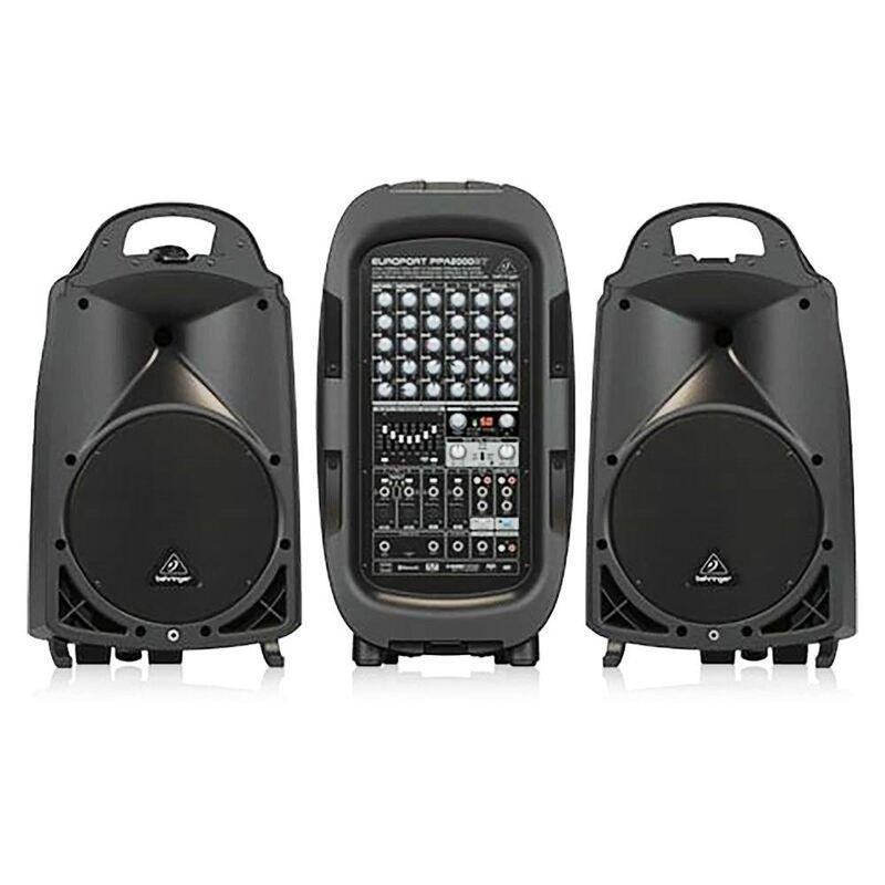 Behringer Europort PPA2000BT 8-channel Portable PA System with Bluetooth, , large image number 0