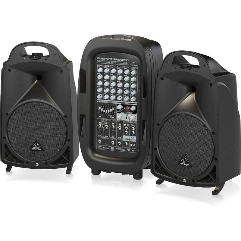 Behringer Europort PPA2000BT 8-channel Portable PA System with Bluetooth, , large image number 2