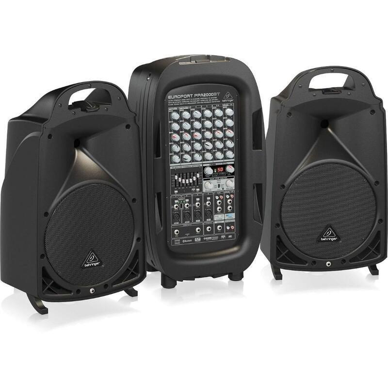Behringer Europort PPA2000BT 8-channel Portable PA System with Bluetooth, , large image number 3