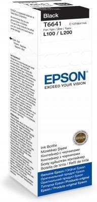 Epson T6641 Inkjet Cartridge Black, , large image number 0