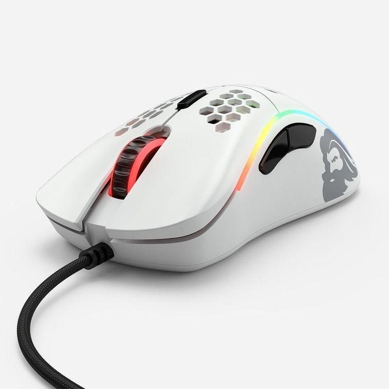 Glorious Model D White Gaming Mouse, , large image number 0