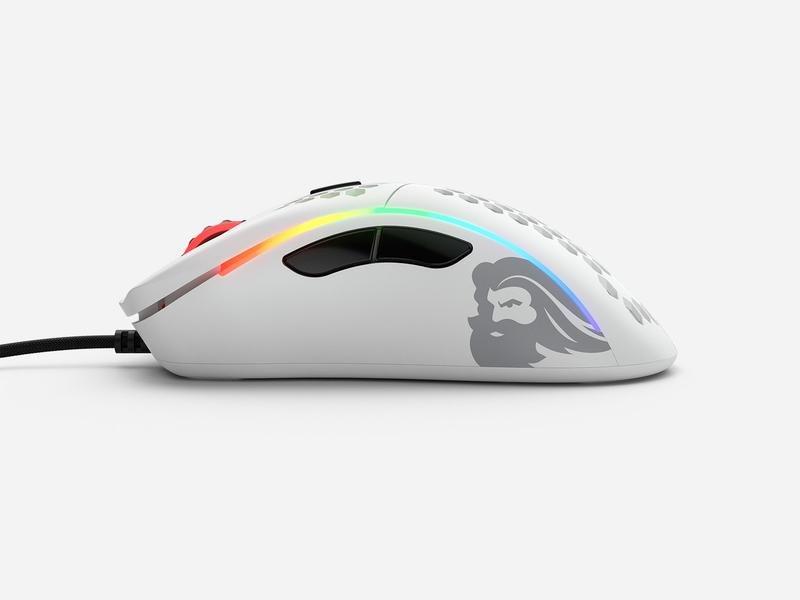 Glorious Model D White Gaming Mouse, , large image number 2