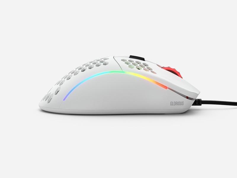 Glorious Model D White Gaming Mouse, , large image number 5