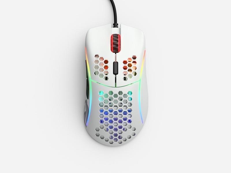 Glorious Model D White Gaming Mouse, , large image number 6