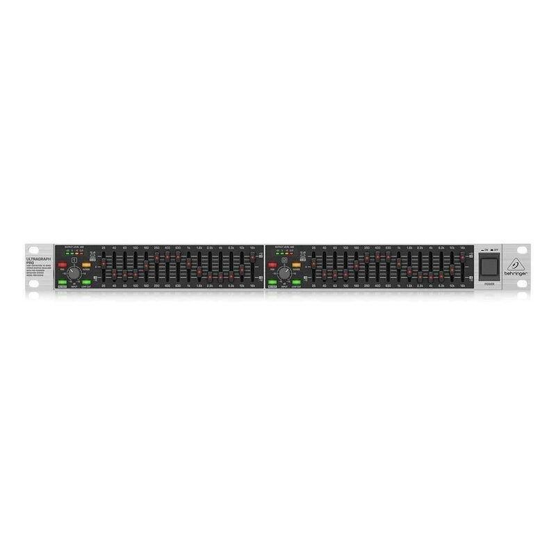 Behringer Ultragraph Pro FBQ1502HD 15-band Stereo Graphic EQ with FBQ Feedback Detection, , medium