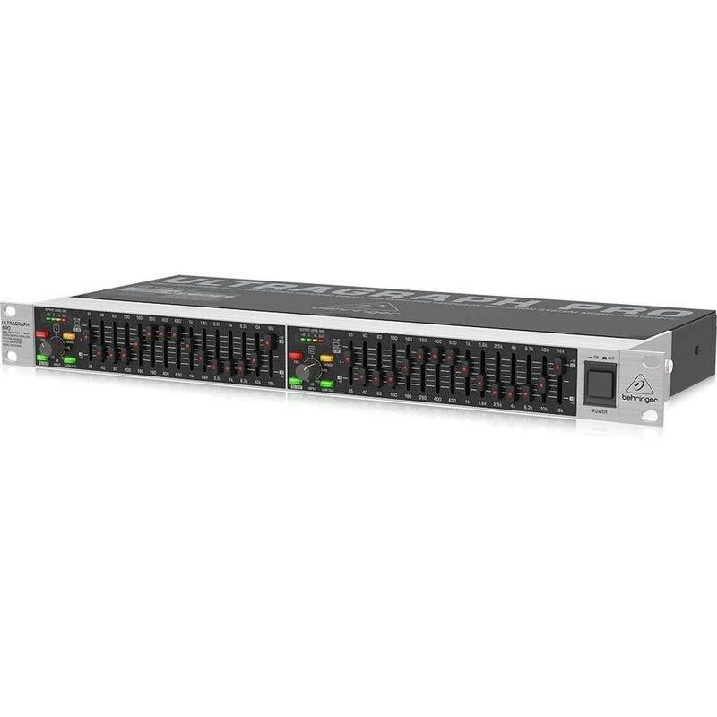 Behringer Ultragraph Pro FBQ1502HD 15-band Stereo Graphic EQ with FBQ Feedback Detection, , large image number 2