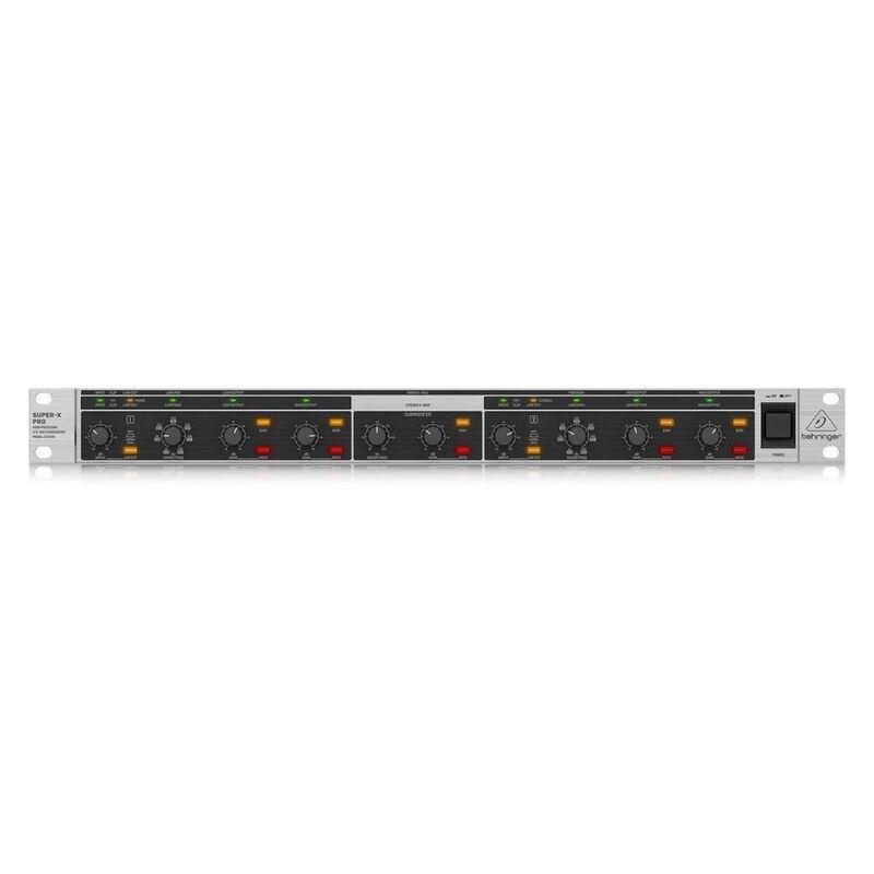 Behringer Super-X Pro CX2310 V2 Multi-channel Crossover with Subwoofer Output, , large image number 0