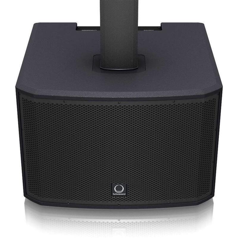 Turbosound iP3000 - 2000 Watt Powered Column Loudspeaker with a 2 x 12" Subwoofer / 18 Neodymium Drivers, , large image number 2