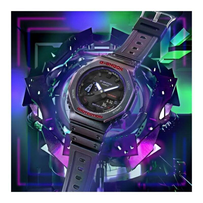 Casio G-Shock Ga-2100Ah-6Adr Analog-Digital Men's Watch Purple, , large image number 2
