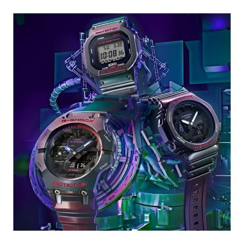 Casio G-Shock Ga-2100Ah-6Adr Analog-Digital Men's Watch Purple, , large image number 3