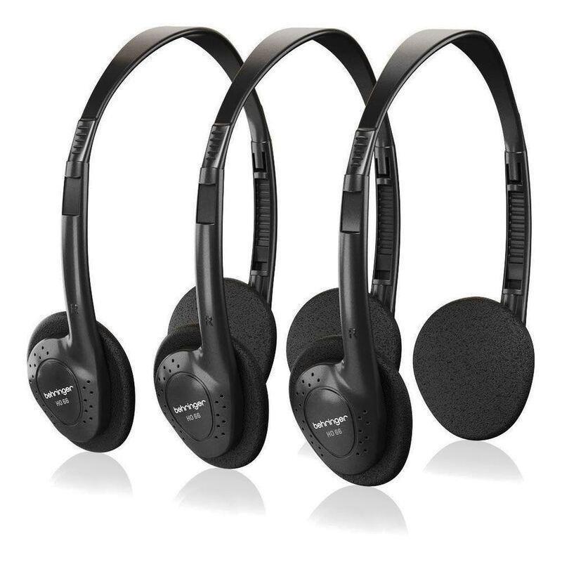 Behringer HO 66 Stereo Headphones - 3 Multipack, , large image number 0